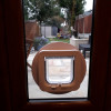PVC Door with cat flap